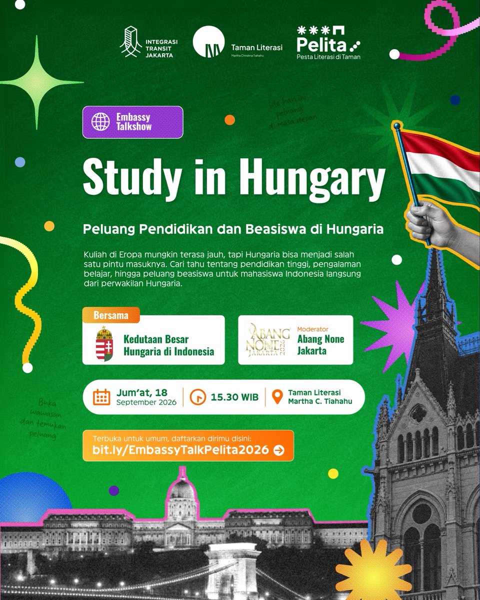 neymulachela's tweet photo. Di sini kamu bisa dapet informasi mengenai beasiswa Jepang, Hungaria, Italia, &amp; Perancis, bisa nanya langsung ke kakak2nya di Talkshow dan information table yg ngetem di Perpus Tamlit, jadi hadirkannnn aje duluu guyss, kita cek kompetitor punyaa. https://t.co/ieyNOEvyRR
