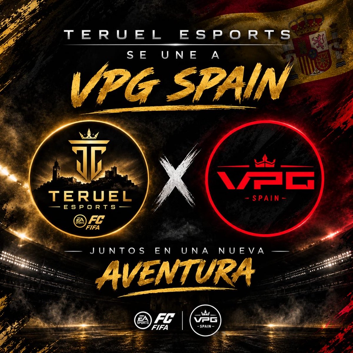 TerueleSports's tweet photo. Nuestra liga referente, nos complace anunciar que jugaremos aquí! 
Gracias @VPG_Spain https://t.co/Hayi7Kiv6k