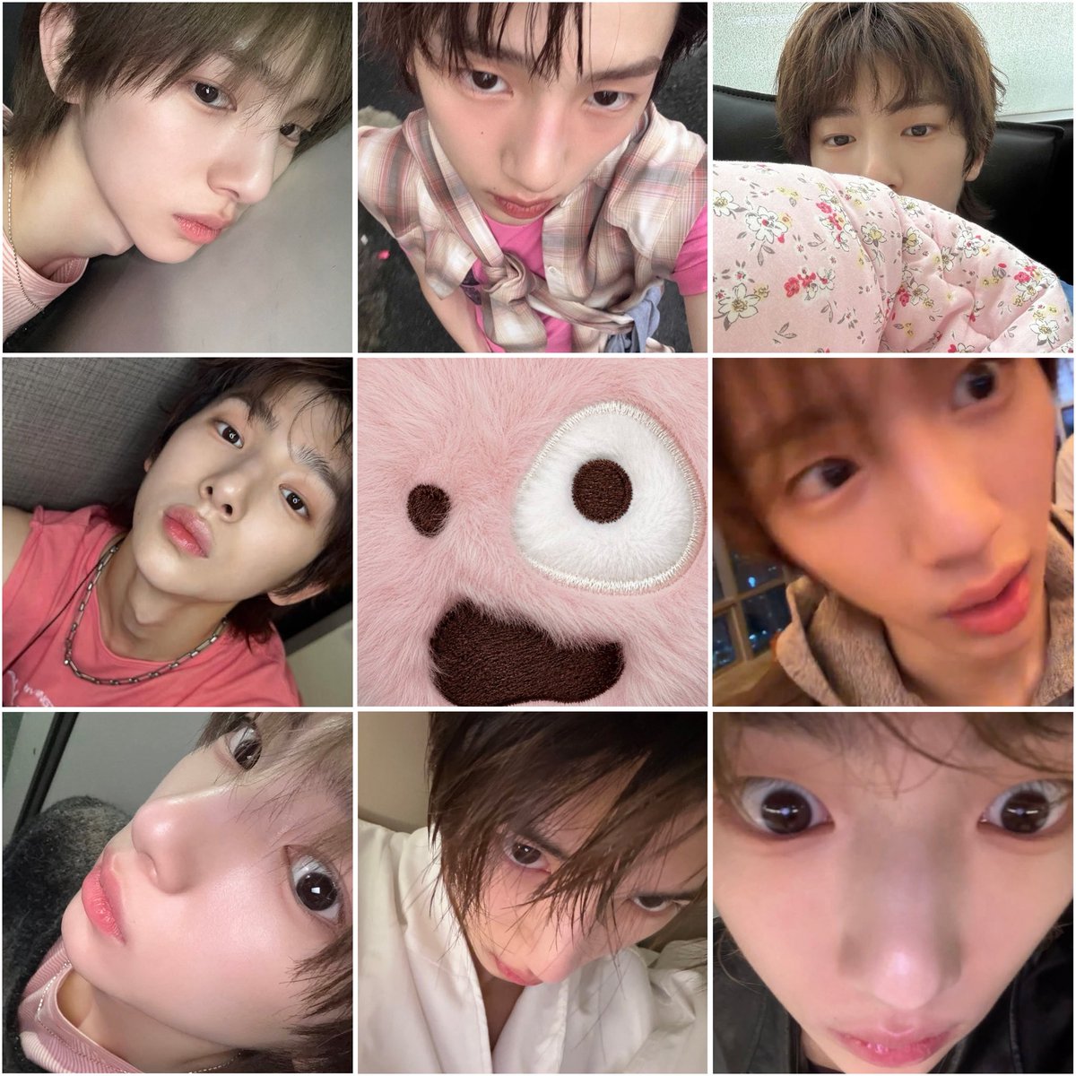 eomakaze's tweet photo. juhoon as pink corball 💗 https://t.co/oI2xSWPwHu