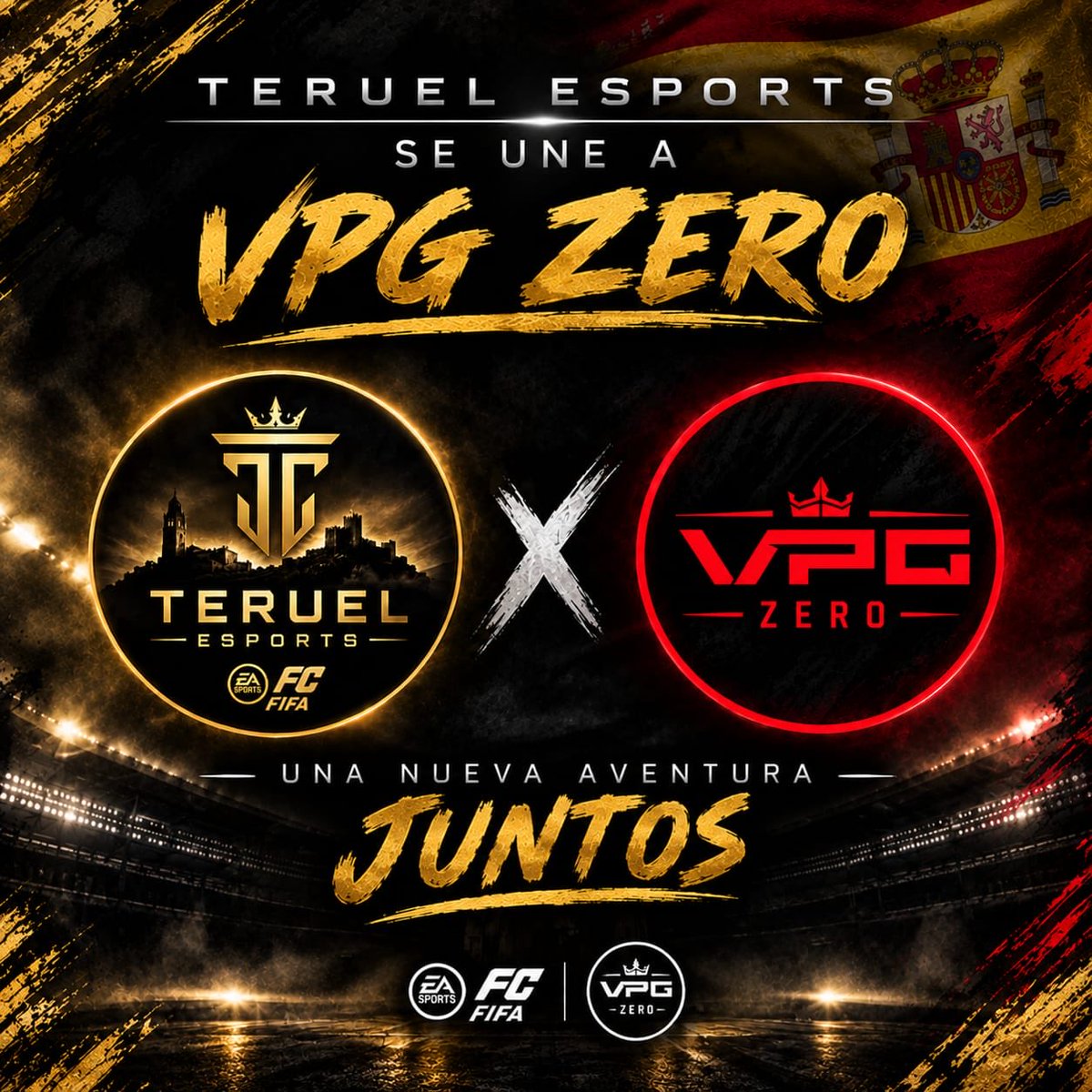 TerueleSports's tweet photo. También anunciamos nuestra segunda liga, VPG Zero! Volvemos con ellos de inicio.

@VPG_Spain https://t.co/ImWHYuceAL