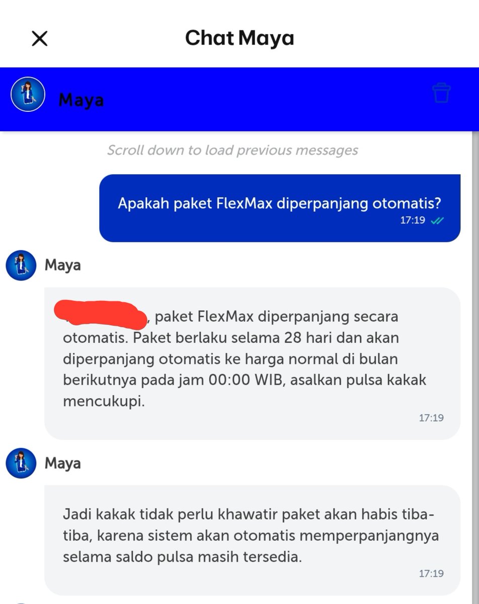 itsmean_andini's tweet photo. Halo @myXL @myXLCare 
Paket FlexMax-nya ternyata diperpanjang otomatis, padahal di Syarat &amp; Ketentuan "tidak diperpanjang otomatis".

Gimana ini? Kok beda antara S&amp;K dengan kenyataan?

Padahal saya mau beli paket lain, tapi ternyata pulsanya sudah terpotong oleh FlexMax. https://t.co/RxLR1JNrB1