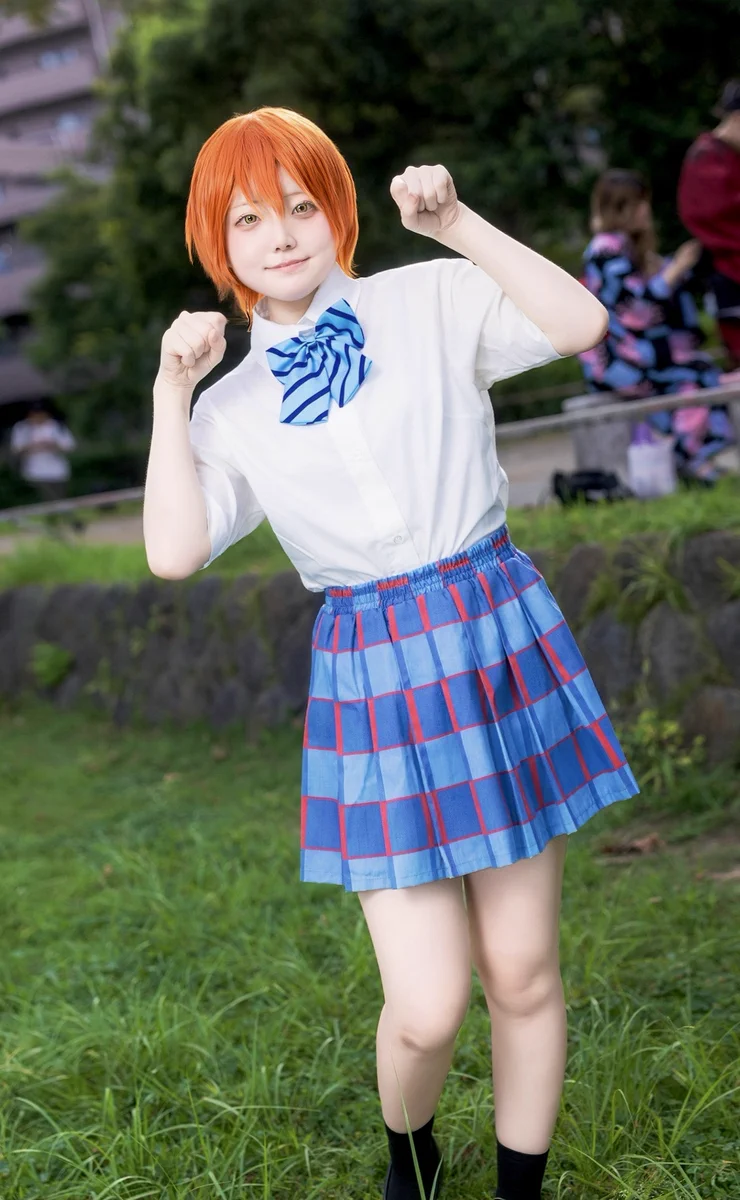 ラフェスウィッグ コスプレウィッグ 星空 凛 コスプレ ラブライブ