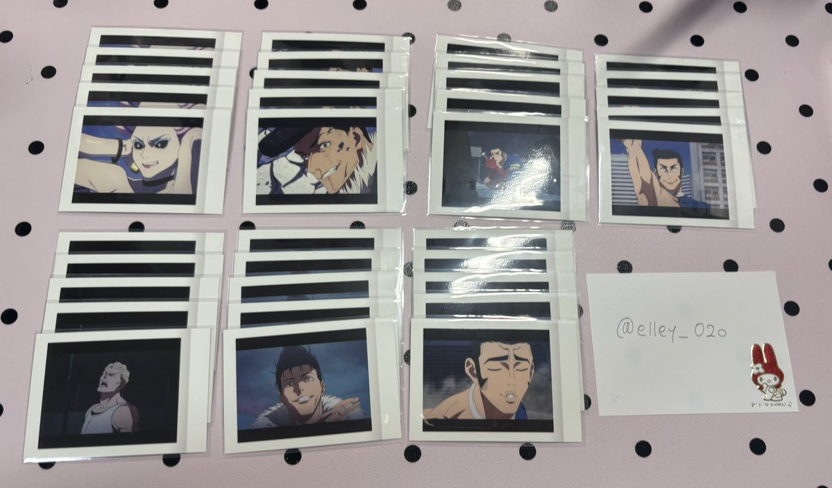 elley_02o's tweet photo. 【交換】呪術廻戦 第9弾 ぱしゃこれ 死滅回遊

譲:画像のもの

求:同種or前段乙骨

︎✦︎郵送のみ
︎✦︎検索からでもお気軽にお声がけ下さい🙂‍↕️ https://t.co/R1XfV2XBkL