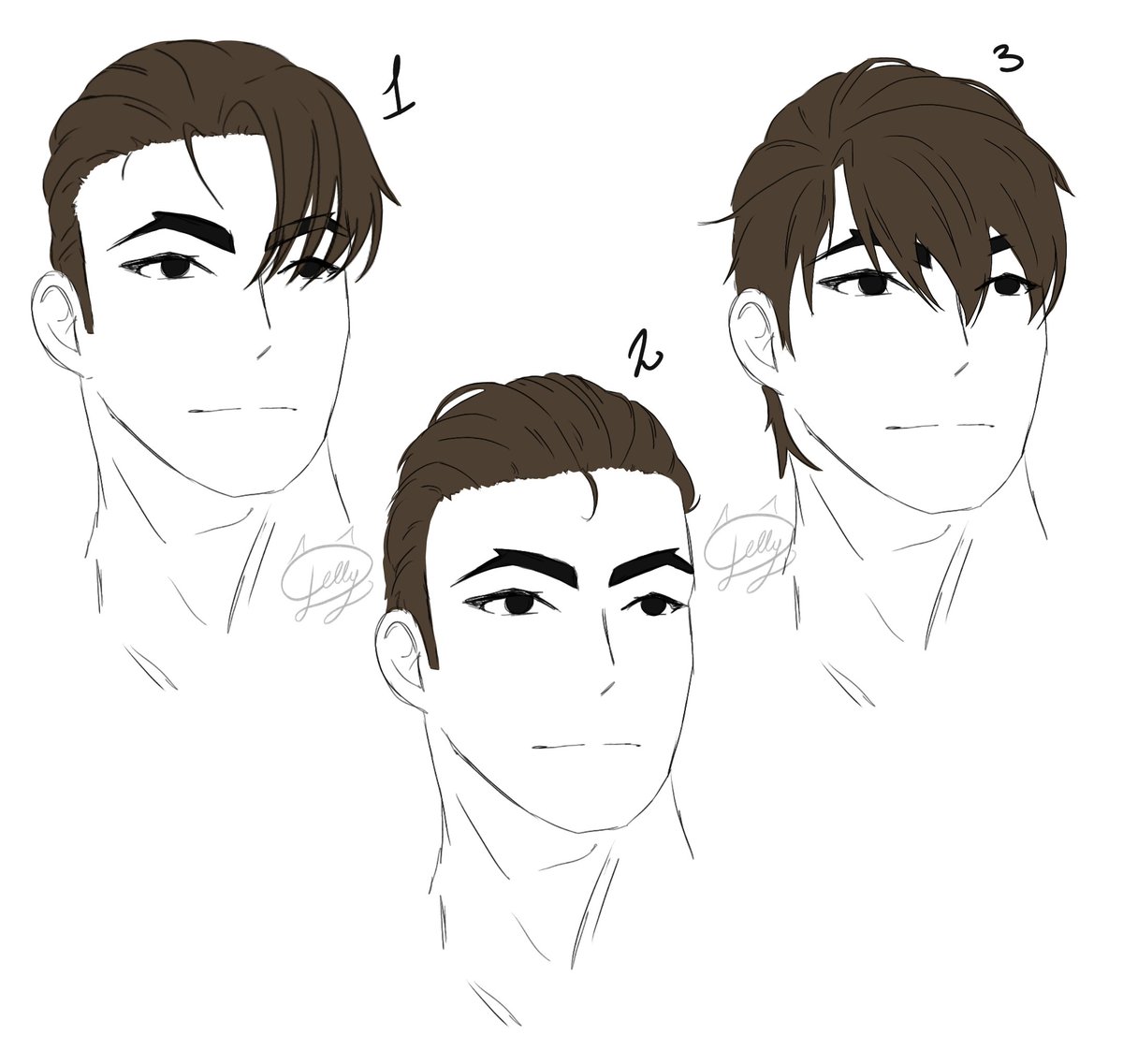 Del4oo5's tweet photo. The main love interest for Malachi in under production....

Dao, a police officer, what hairstyle looks best?

#help #sketch #originalcharacter #webtoon https://t.co/ozPJIkAMbg