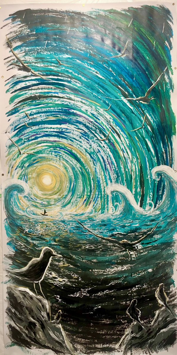 aki_spraypaint's tweet photo. ていねいに生きていくんだ。 vol.8、
お越し頂いた皆さま、そしてギャラリースタッフの皆さま、ありがとうございました🥳✨

次回9回目もどうぞよろしくお願いします！(*´꒳`*) https://t.co/oaMiZ0wN2K