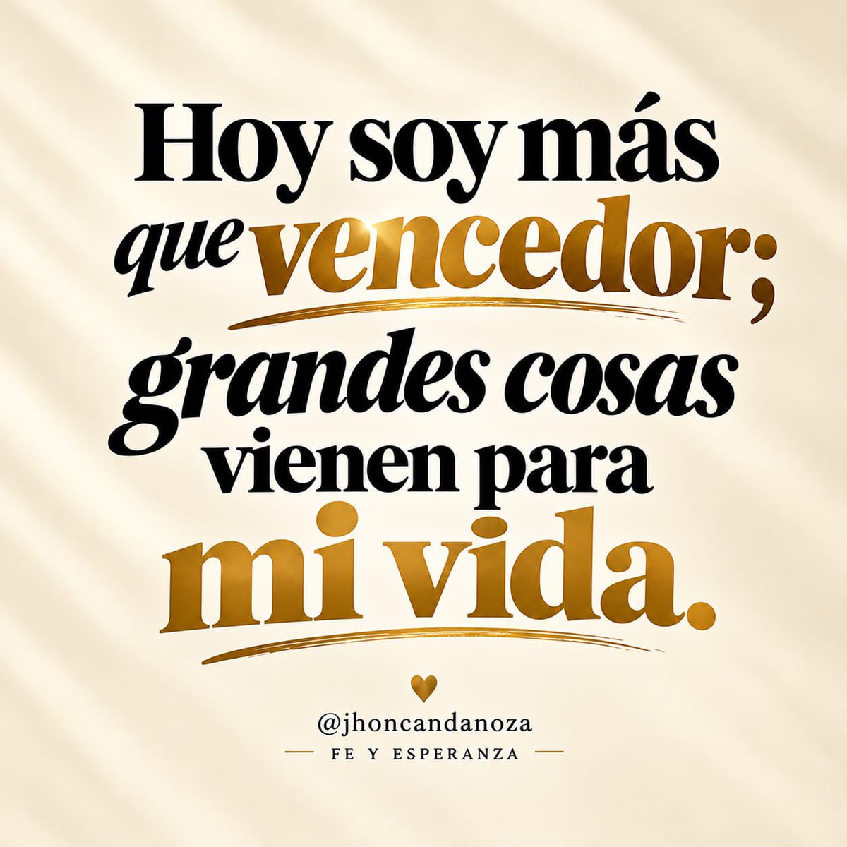 ElderDiaz01's tweet photo. Enfócate en la promesa de Dios. Hoy soy más que vencedor. No importa lo que venga contra mí; seguiré avanzando con fe. Declaro en el nombre poderoso de Jesús que grandes cosas llegarán a mi vida.
DECLARALO 🙌🏽🙌🏽 https://t.co/ZzIkQvBSDO