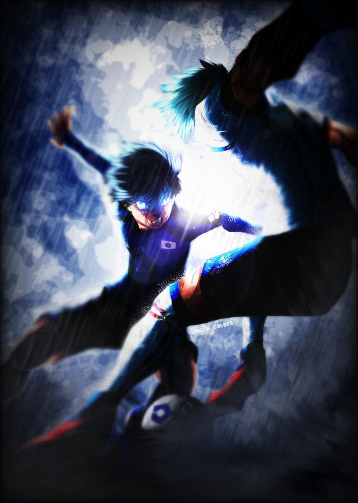 Broxanunca's tweet photo. ISAGI AND TEDDY #BLUELOCK https://t.co/0tjVAoBw2M