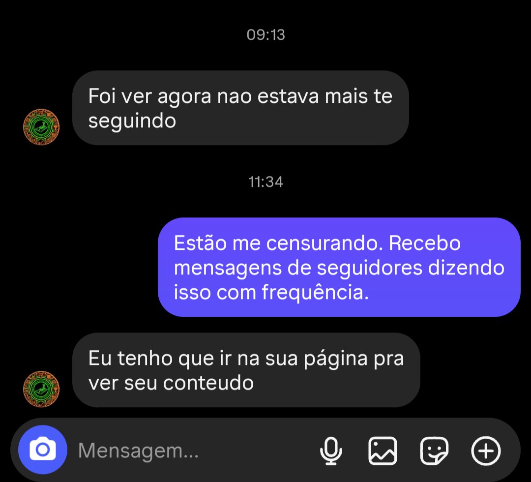 reportersalles's tweet photo. Essa é a minha situação nas redes do Zuckerberg. https://t.co/FP3ojMOrgg