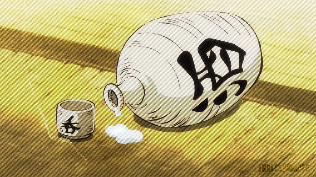 threesworded's tweet photo. ⠀
Today, there were no morning announcements.
He was back to his usual schedule.
The flavoring of his first saké of the day possessed a hint of melancholy but excitement brimmed within him as he watched the sunshine.
⠀ https://t.co/2T21jLRGdt