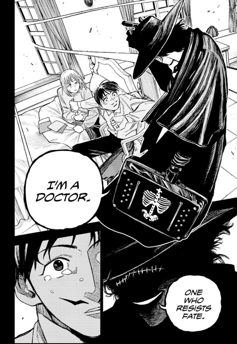 JohnOrihimeFan's tweet photo. Under doctor stole the show this week with a great chapter, class 2b was fine and ura files was decent. Too bad hxh and Kagurabachi are out but I’ll find something to fill that void.
#UNDERDOCTOR
#weeklyshonenjump https://t.co/D9GO68IiHI