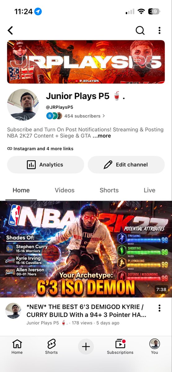 jrplaysp5's tweet photo. shoutout to @Sppaark12 for making me custom banners for my youtube twitch and twitter, looks amazing and service was 10/10. recommend for sure 🔥 check it out https://t.co/e6BKUEOBuG https://t.co/ilMPjYcx2j