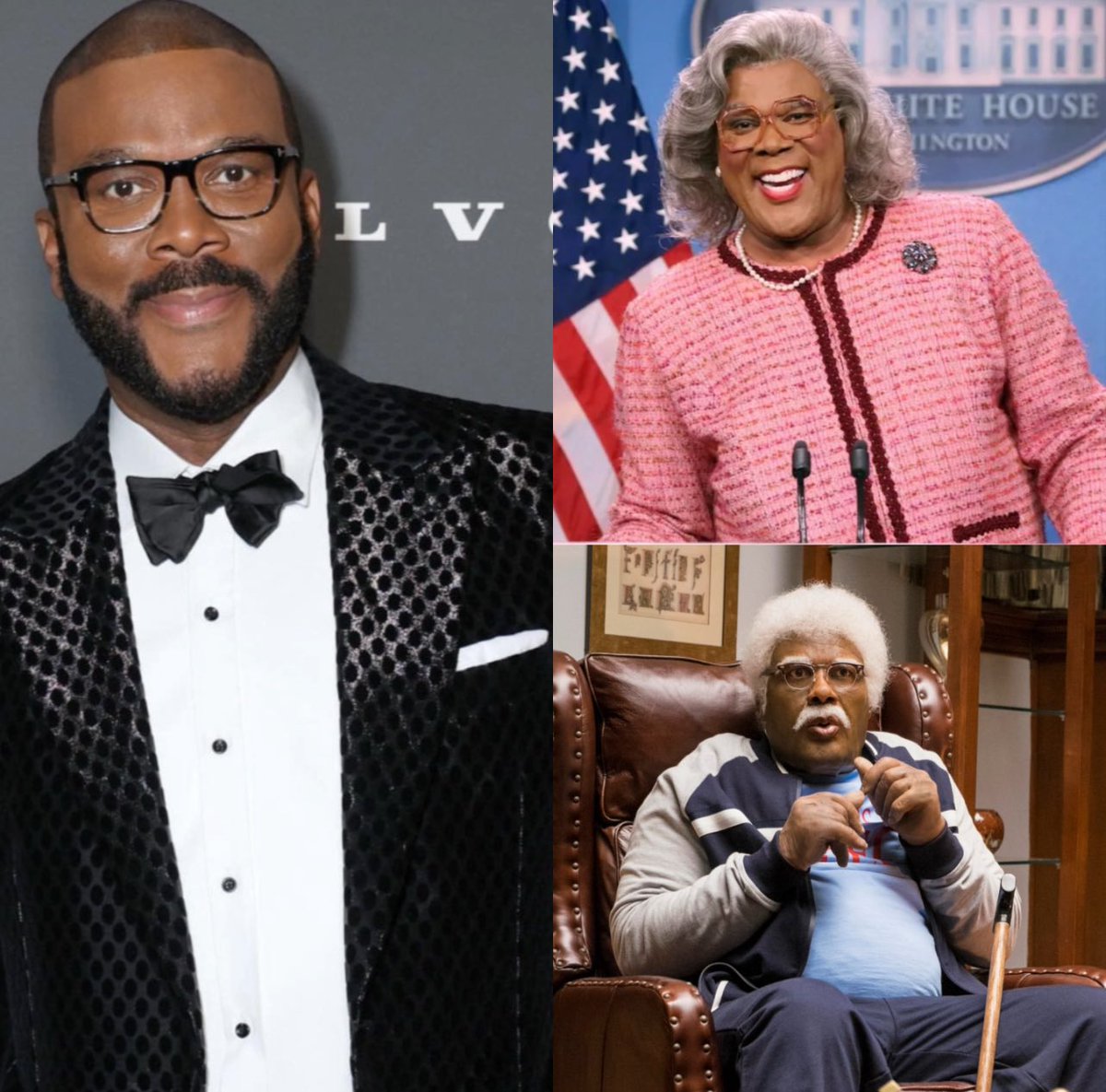 BAMsEnergy's tweet photo. HAPPY BIRTHDAY TO THE LEGENDARY TYLER PERRY! 🎉🎂 https://t.co/VIeI7pJa36