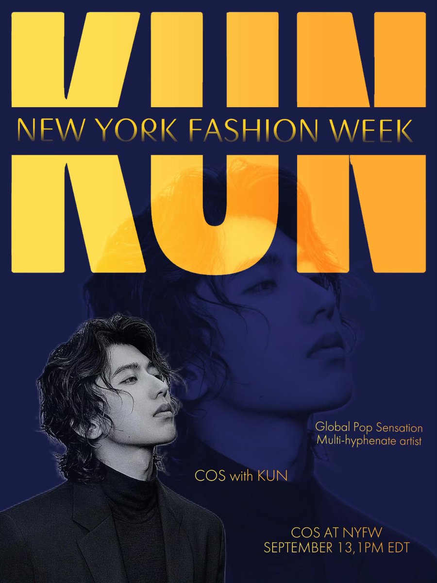Oonac188653's tweet photo. Looking forward to the magic of fashion week. While we wait, we keep imagining the stunning look that will soon appear.

KUN at New York Fashion Week
#KUN #COS #KUNxCOSAW26
@kun_officialx https://t.co/MIEMpU6qHU