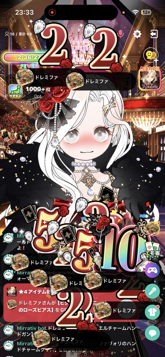 qlRa_Mirrativ's tweet photo. 早くもB2行きました💧本当にありがとう🙇🏻‍♀️🩷
急遽ルレランすみません🖐🏻
17位感謝です🧚🏻‍♀️💫 https://t.co/aGFECr5D86