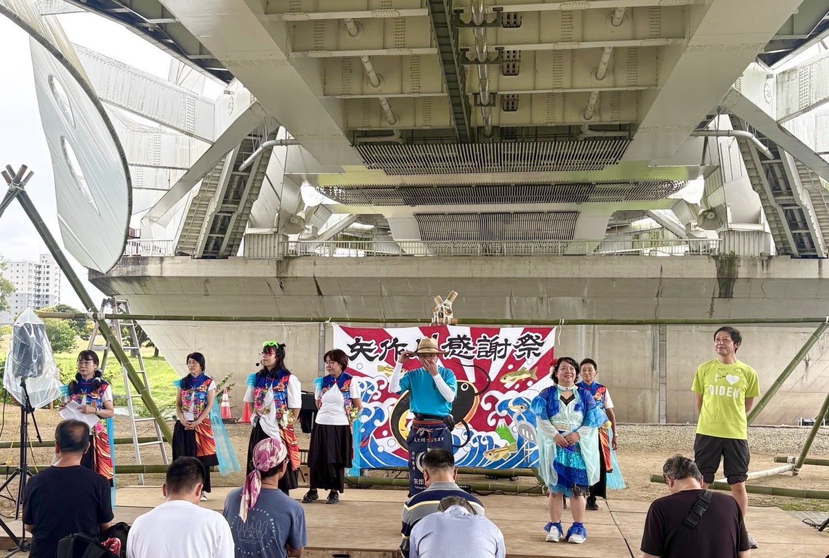 oidenHeartBeats's tweet photo. 9月6日(土)は「矢作川感謝祭」でした😆

今年も豊田大橋の下(千石公園)にて
Heart Beats、めっちゃいなぶDSI！、
ULYSISなどの豊田おいでんまつりに参加している踊り連や
豊田ご当地アイドルStar☆Tさん達と
ふれあいステージにて踊りました😊

リプに続く⬇️

#矢作川感謝祭
#HeartBeats https://t.co/X6dgEnJGeK