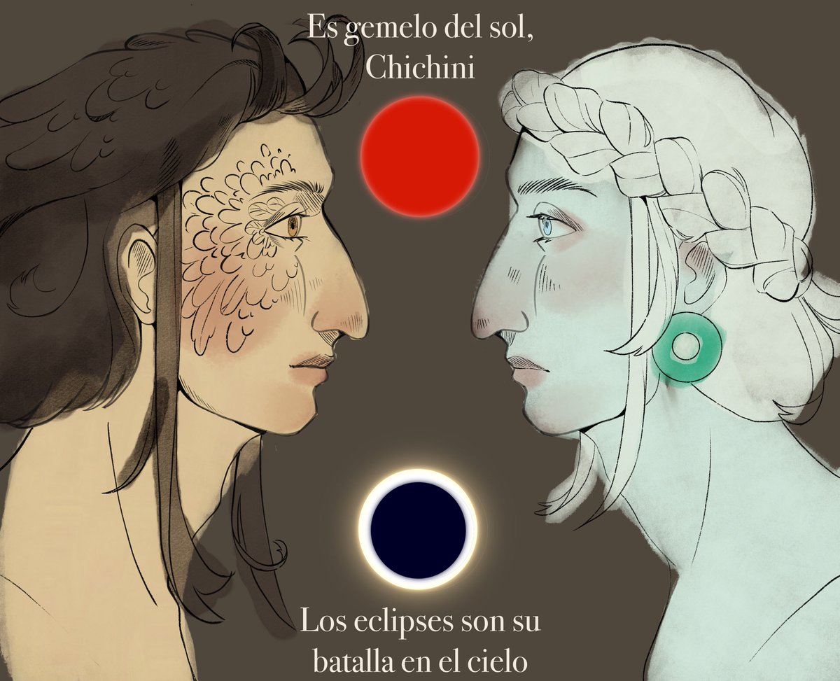 AzulEtherea's tweet photo. Papa’ la luna 
Mitologia Totonaca https://t.co/lrUbPnTGPC