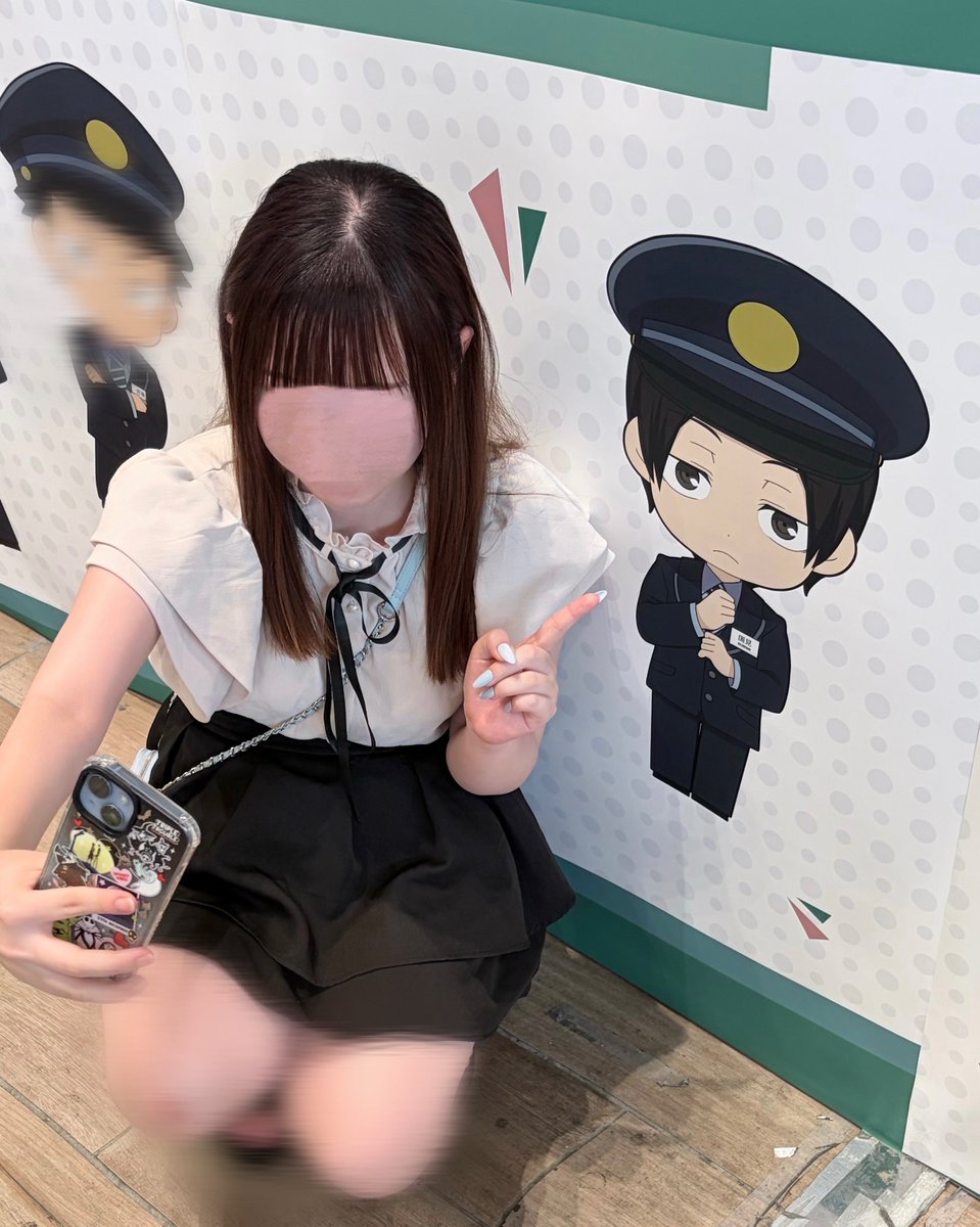 kuniminyan_'s tweet photo. 駅長の国見くん可愛い♡ https://t.co/YjvrTbO4wI