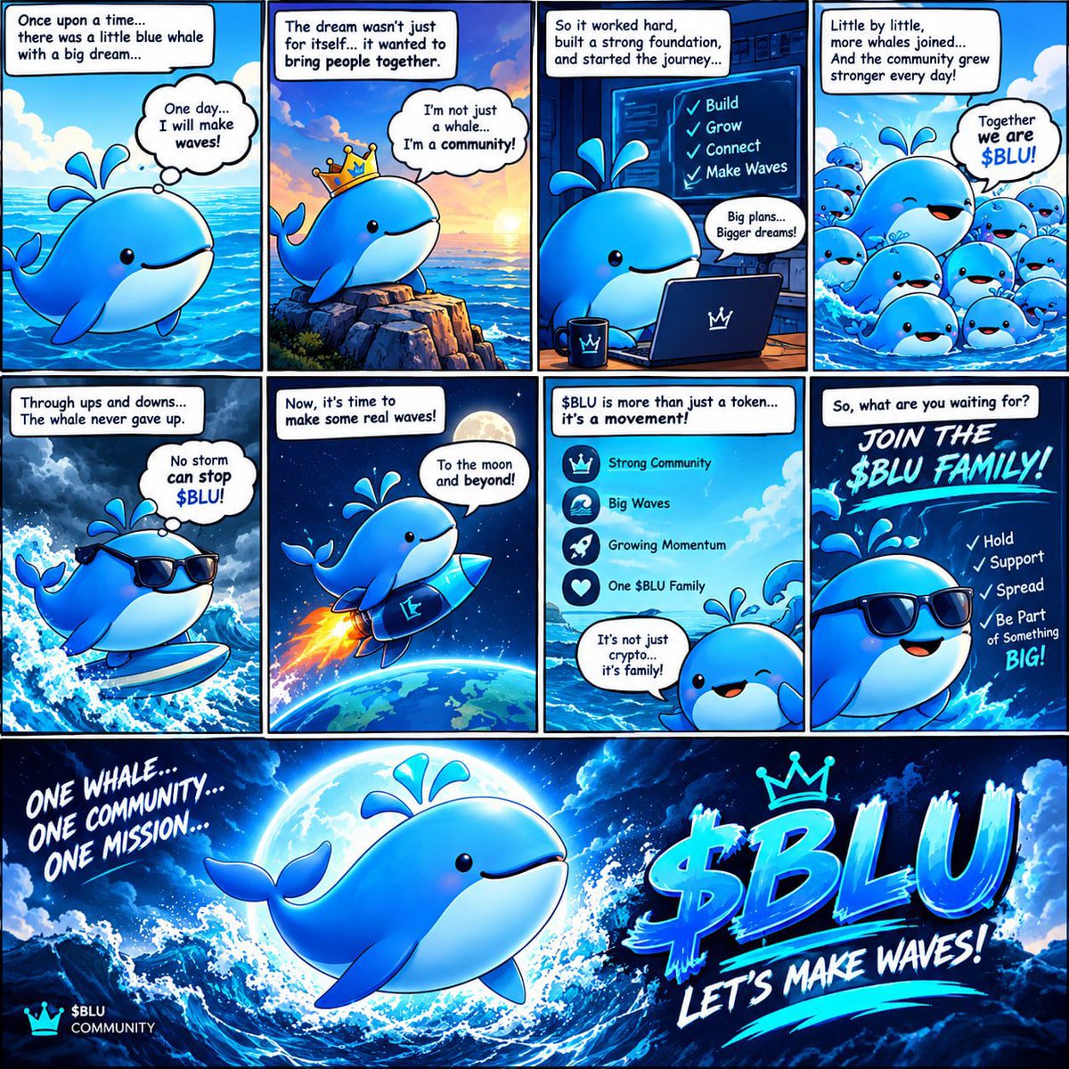 Wizzy_47's tweet photo. Something about $BLU just feels different. 🐋

Been watching this one closely and my conviction keeps getting stronger.

Not chasing every green candle.

Not here for a 5-minute pump.

I’m here to watch the whale grow. 🌊

Early community.
Strong narrative.
Room to build.

The people who stay patient through the boring part are usually the ones still around when things get interesting. 👀

$BLU season loading… 🐳💙

@BluWhale_Sol