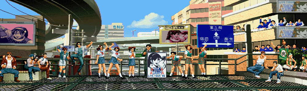 NEOGEO_EN's tweet photo. 🕰️Remember the Esaka from KOF?

#NEOGEO #SNK https://t.co/t6ix6MZCDY