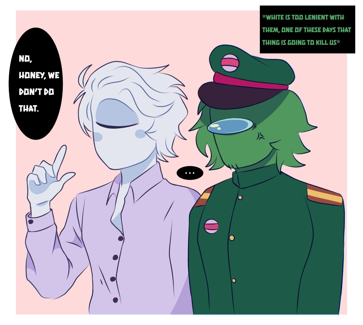 Zleeb_eevanilla's tweet photo. "Child's tantrum"

Green is the father who has the most influence on Pastel's upbringing when it comes to boundaries.
#amongus #amongusshow #paidintern #fanchild https://t.co/TPaJEkRYoh