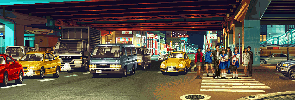 NEOGEO_JP's tweet photo. 🕰️ 江坂百景
KOFに登場した、あの頃の江坂。
#NEOGEO #SNK https://t.co/5rUtM0TNpm