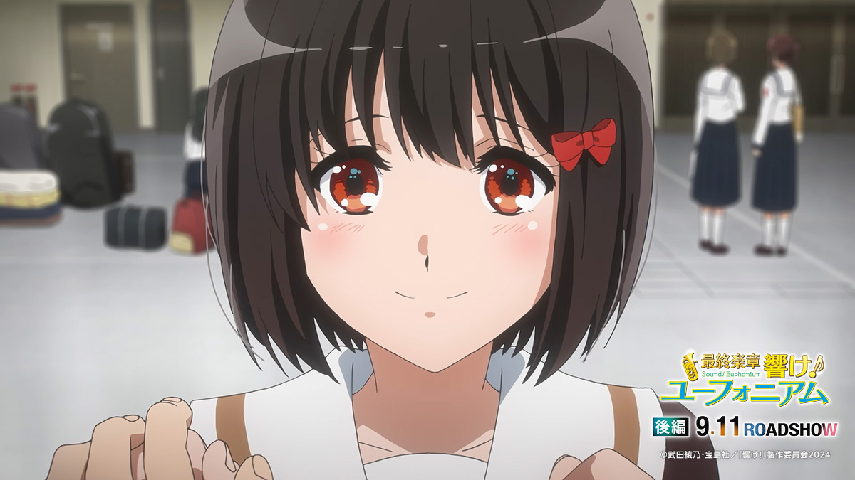 uruchi_mani's tweet photo. @anime_eupho 地味にTVアニメ版だと金賞発表時に泣き笑いだった小笠原元部長が号泣に変わってた部分と何より卒業式での奏とのやり取りが泣くの我慢してましたが無理でした。最後久美子真由でも麗奈でもなく奏に紡いで一緒に演奏が合奏になっていくシーンは本当に素晴らしかったです。
#ユーフォ最終楽章 https://t.co/mxOLJT2qeT