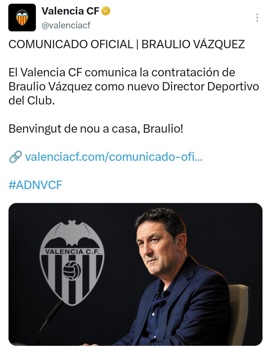 INFO_MESTALLA's tweet photo. 🚨OFICIAL BRAULIO VÁZQUEZ https://t.co/3qY2KJsCJx