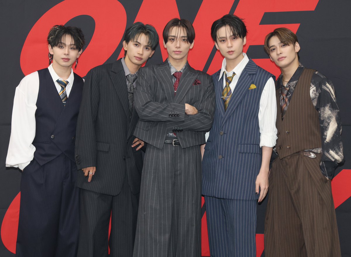 oricon's tweet photo. 【LIVE TOUR 2026「INFERNO」】
ONE N’ ONLY、初のアリーナツアー完走🎊
開演前には囲み取材を実施📝
⠀
「EBiDANで突き抜けてやろう！」
⠀
🔻「EBiDAN」への思い💭
https://t.co/TYhl4M7sQO
⠀
#ワンエン https://t.co/Xna2Ji2V4Q