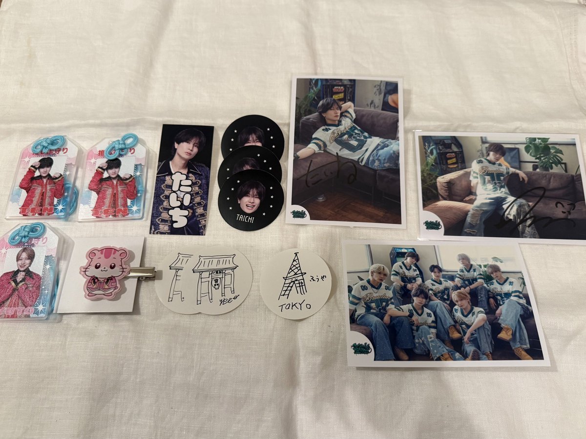 _nakayOkushite's tweet photo. 9/13 せぶせん セブセン つあー ツアー ななくじ

【譲】びすけ ゆうと けんすけ 集合
たいち、ふうやサイン✍🏻入り サイン同士交換希望

【求】買取、物によってはふじゅちゃんと交換
ランブロの交換は求めてません😭
なんでも検討します、ふじゅちゃんにしたいです https://t.co/w8uSPmtWVI