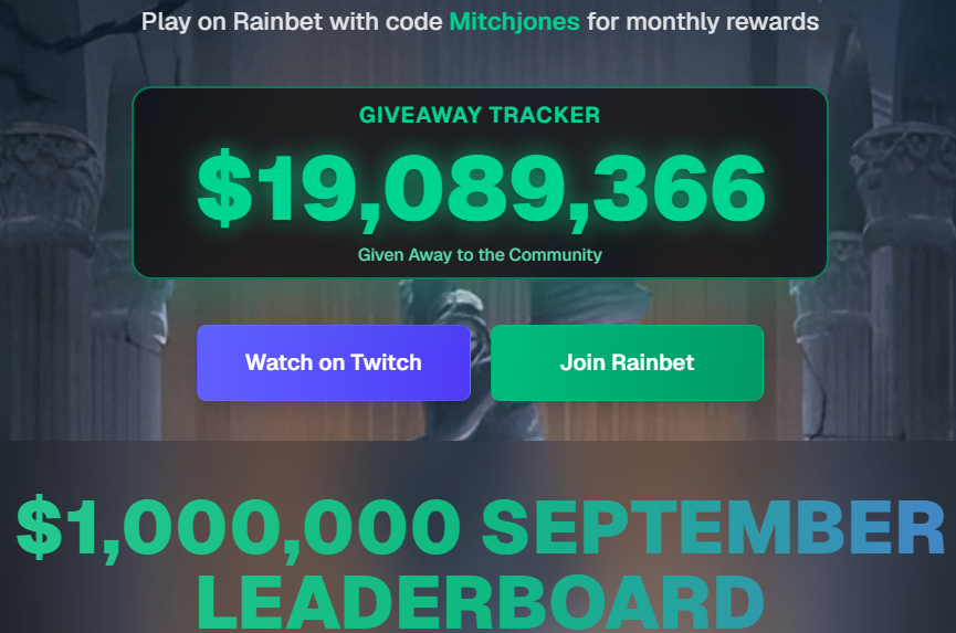 MitchJonez's tweet photo. 🌎$100,000 WORLDWIDE TWITTER GIVEAWAY

Giving away $5,000 EVERY DAY this month

Like/Reply to enter - open to everyone👇

Best code in gamba rewards:
- $100K a day on Twitch
- $50K a day in Discord
- $1M monthly wager leaderboard
- Wager rewards
- Lossback
https://t.co/30iA2m7d7R https://t.co/KCPzWyLpnR