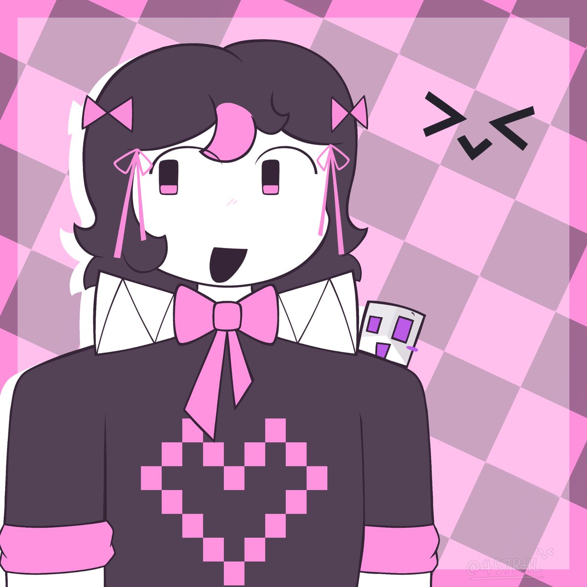 457R4Lx's tweet photo. (CW: Mild blood)
Bithday art for 2 friends

#art #geometrydash #geometrydashfanart #gd https://t.co/o9GMh9siPC