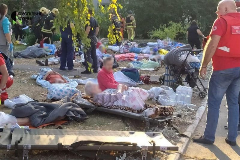 Frialum's tweet photo. >shopping mall in Kremenchug (27 of June, 2022) - 21 civilians have been killed

>Ohmatdyt Children’s cancer hospital (8 of July, 2024) - 2 civilians have been killed, dozens were wounded 

> “Nova post” logistics hub (21 of October, 2023) - 1 civilian have been killed, multiple wounded. 

> Retirement home in Sumy (19 of September, 2024) - 1 civilian have been killed, multiple wounded. 

And I can name thousands of other civilian targets they’ve hit since the full-scale invasion. 

So this “now we’re hit everything because they’re actively defending themselves” is just a narrative for stupid and ignorant people with memory of a goldfish.