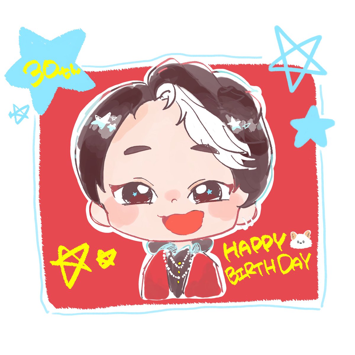 MGApepo's tweet photo. 大森さん！
お誕生日おめでとうございます。
#大森元貴  
#大森元貴誕生祭  
#MrsGREENAPPLE 
#MotokiBirthday https://t.co/eywVOFjRjl