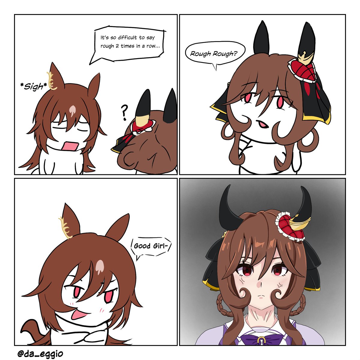 Da_Eggio's tweet photo. Should've not said that      1 / 2

#umamusume #ウマ娘 https://t.co/ZnYBwikESh