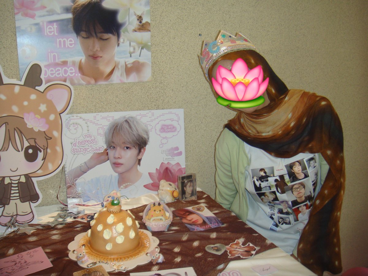 jsgchan's tweet photo. today well spent! 
for Sungchan's bday 🦌🤍

#25BloomWithSungchan 

&amp; thank u @deardeersc https://t.co/TLhLklwW5f