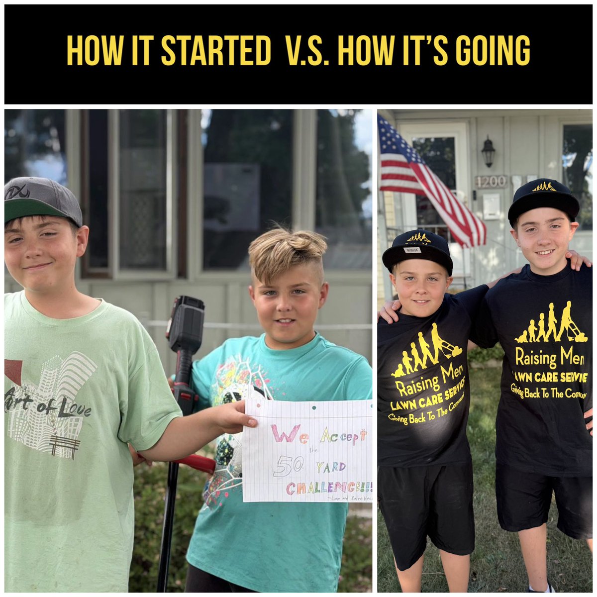 iamrodneysmith's tweet photo. Zalen & Liam, congratulations—you did it! You both completed the 50 Yard Challenge and proved what can happen when you stay committed to a goal and keep showing up. Together, you put in the work, served people in your community, and finished something that required patience, discipline, and heart. That says a lot about the kind of young men you are becoming.

Take that same determination with you throughout life. There will always be goals that seem difficult at first, but you now have proof that you can stay focused and see things through. Keep working hard, keep helping others, and keep believing in what you’re capable of. “Big accomplishments are built from small promises kept over and over again.”