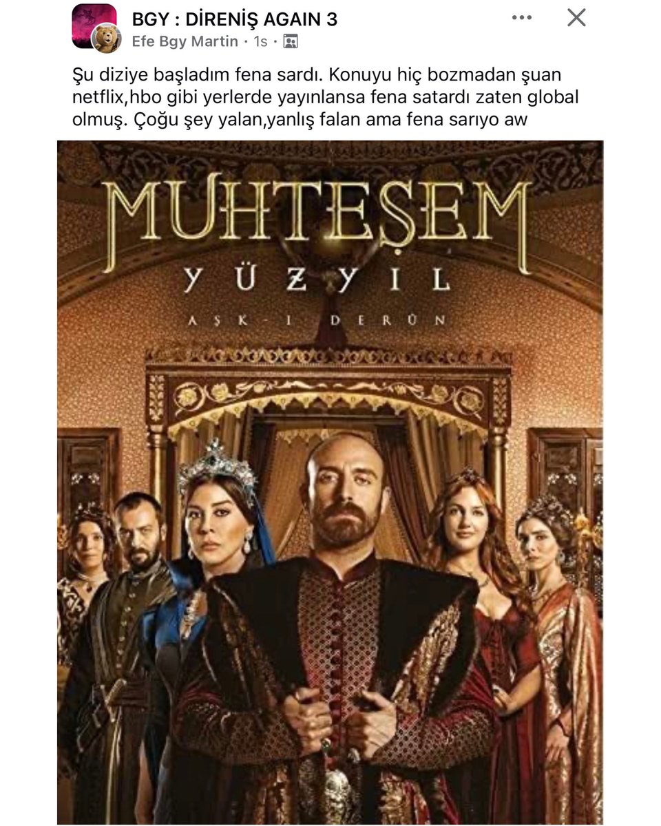 bgyetherr's tweet photo. Türkiye’nin en iyi dizisi https://t.co/8zCriKmDhG