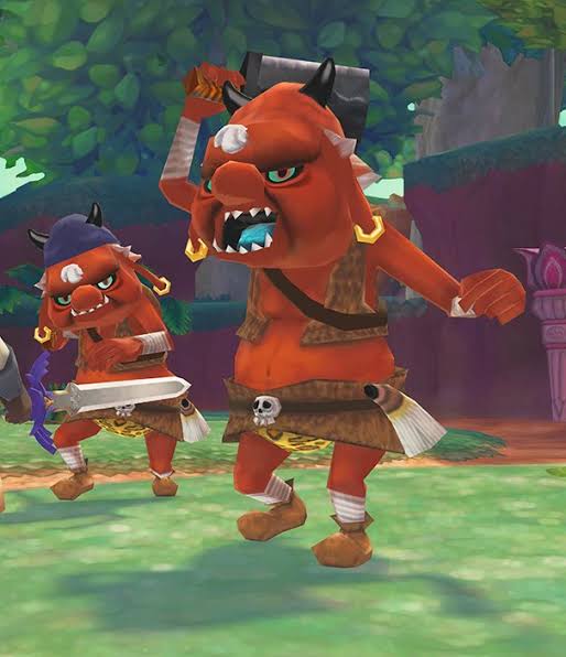 Cachorropr's tweet photo. @MidnasLament27 "Dude, the one from Skyward Sword is LITERALLY tweaked from the Twilight Princess design"These two guys are the same enemies type but in different games if you're going to say SS is similar to TP just because of Link's proportions,then there no point in continuing this discussion https://t.co/uoGUpHsZvF