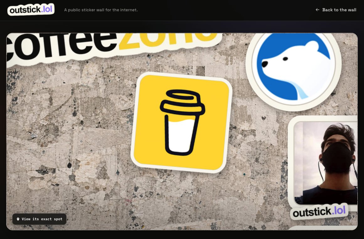 TimAllard's tweet photo. Welcome, @buymeacoffee, representing the #coffeezone on the sticker wall! Buy Me a Coffee is a free, fast, and beautiful way to fund your creative work. Loved by over a million creators. 👏 😎
Want to join the wall? Find any open space and you can get a base sticker for FREE! (Upgrades and overlaps cost extra) https://t.co/O1eDfYysIJ