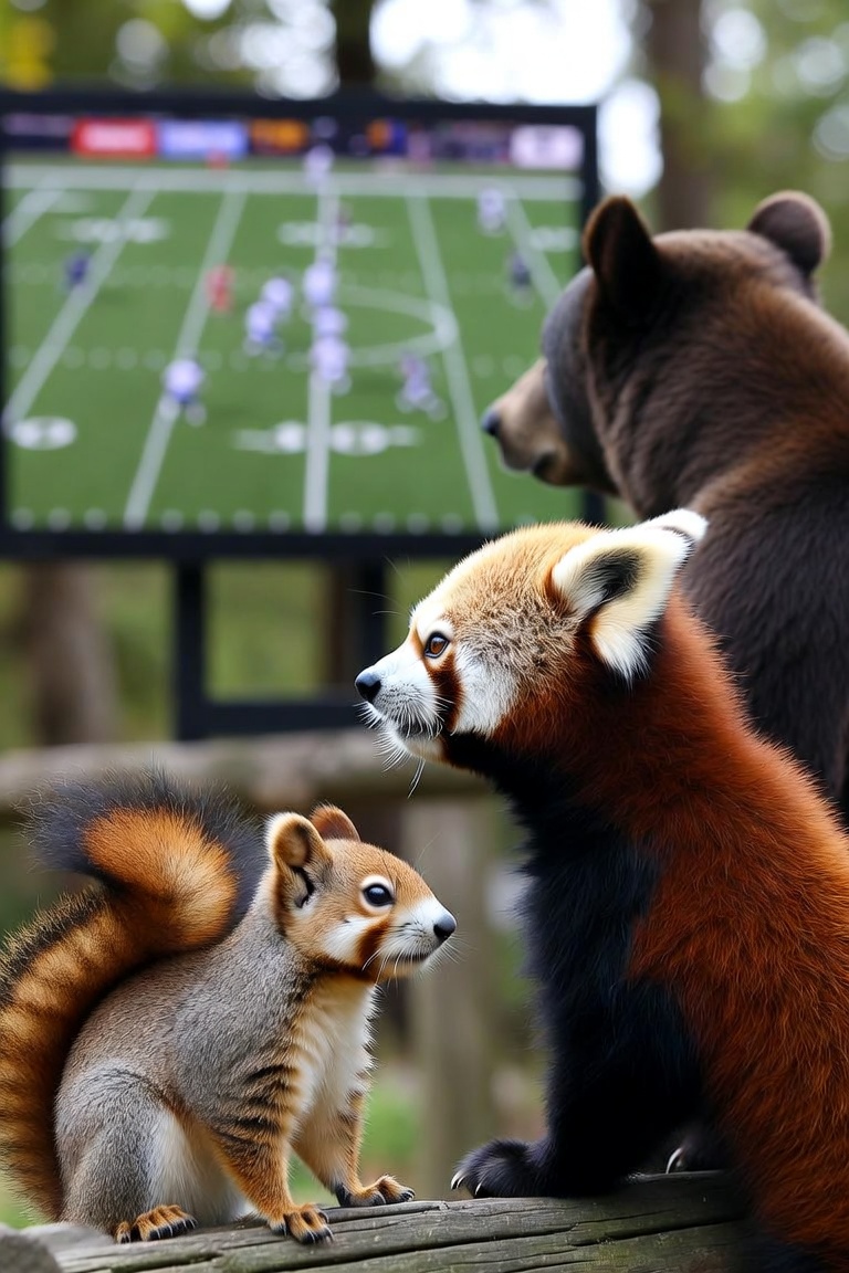 bearlyable2's tweet photo. well, it's that time of year again..........#NFL starts full swing today so @AnnaM99878890 , I'm bringing the cubs by for you to watch and I will be hanging with @Imjustasquirel and @RedPandaTwting  if ya need me. https://t.co/JlPhdvA8GQ