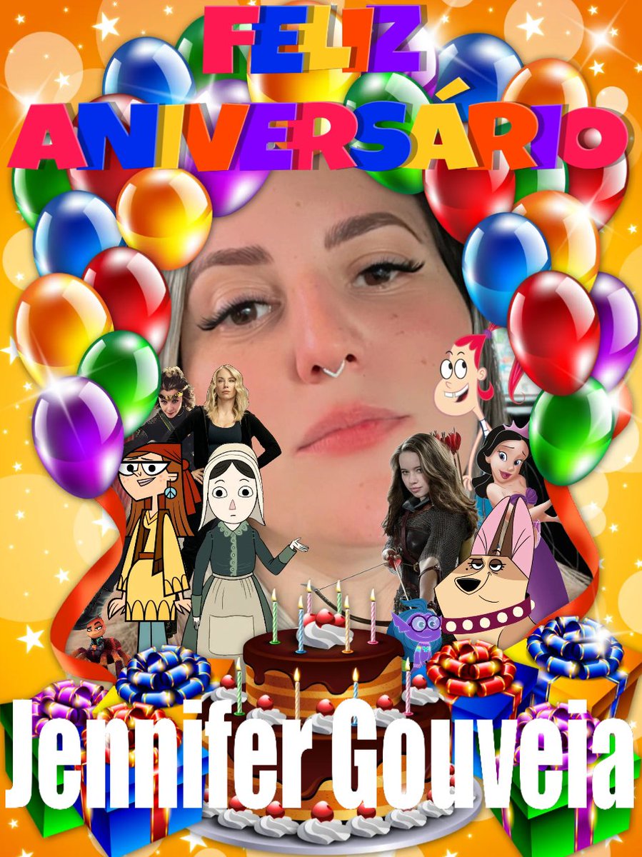 Camelo2017's tweet photo. Feliz Aniversário @jennigouveia Deus abençoe e que todos os seus sonhos se tornam realidade. Parabéns.
#LosTiposMalos #DramaTotalPresentaCarreraAlucinante #MasAllaDelJardin #EscuadronSuicida #Loki #GetBlake #LasCronicasDeNarnia #LaSirenitaLosComienzosDeAriel #CalleDalmatas101 https://t.co/iYdr2AAEDN