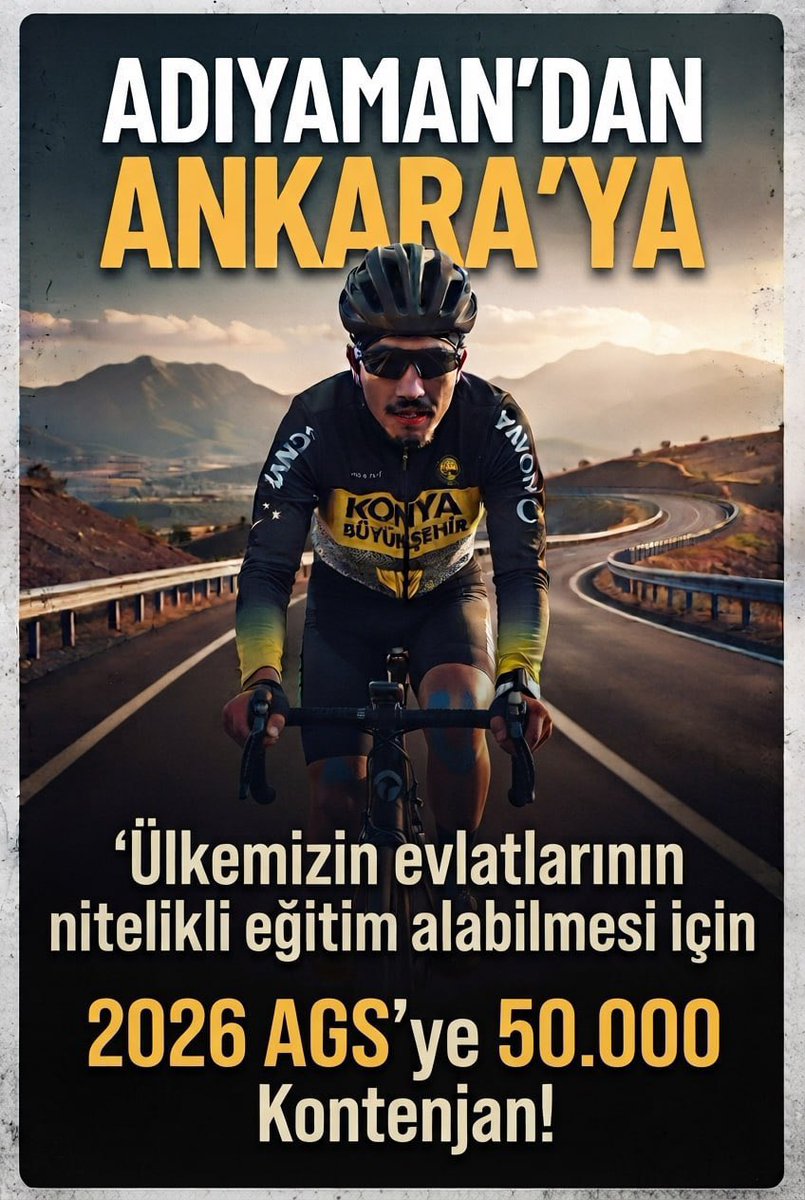 huseyinnceyhan's tweet photo. Ankara'ya ulaşacak olan o güçlü mesajın içinde #AGS50BinYolda diyen on binlerce öğretmenin alın teri ve emeği var. https://t.co/TbUI6MvKuk