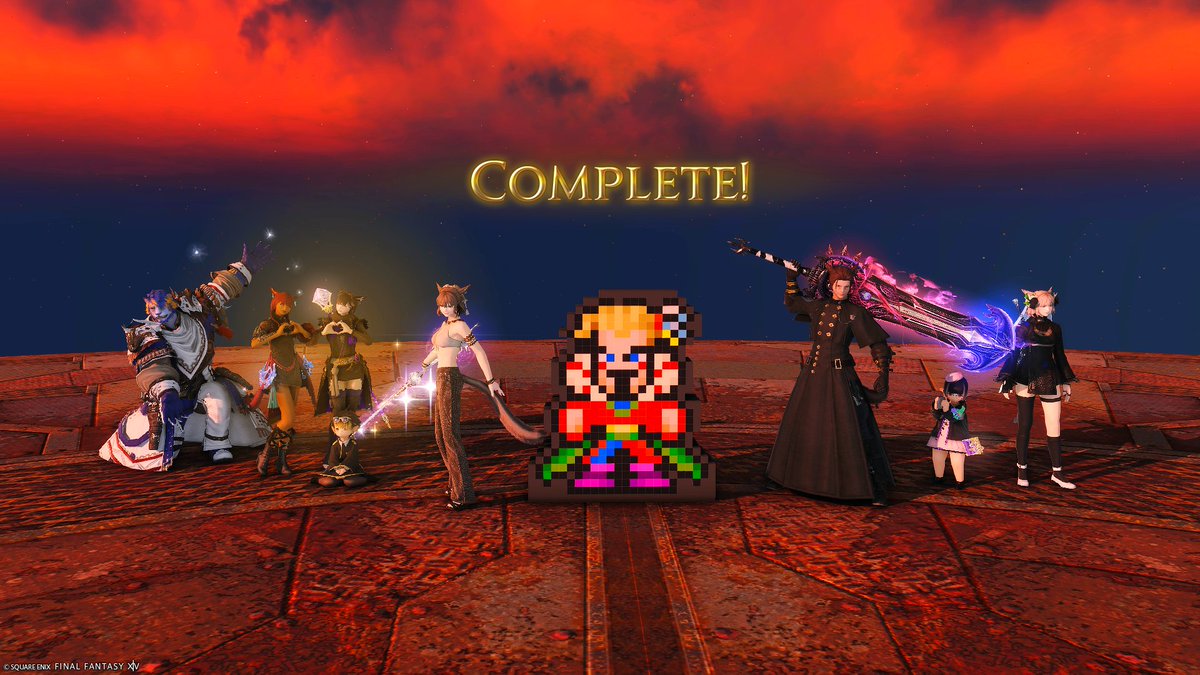 Funudesu's tweet photo. 終於......🥳 #FF14 https://t.co/AKRZgyROBg