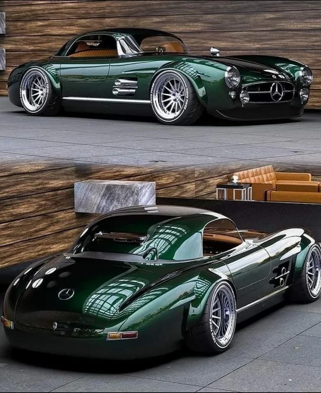 LadyX_8's tweet photo. S Klub LA 300SL Speedster — pure style and attitude. Would you drive this beauty? 🔥🏁

#300SL #ClassicCars #CarLovers #CarCulture #DreamCar https://t.co/QenAtfQ4ew