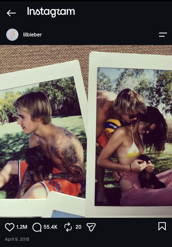waldorsfnewyork's tweet photo. When Hailey’s best friend, Kendall Jenner, posted a photo on Instagram lying naked next to a man who had the same tattoos as Justin Bieber, only to later delete it. https://t.co/Lt8N9QXYmr
