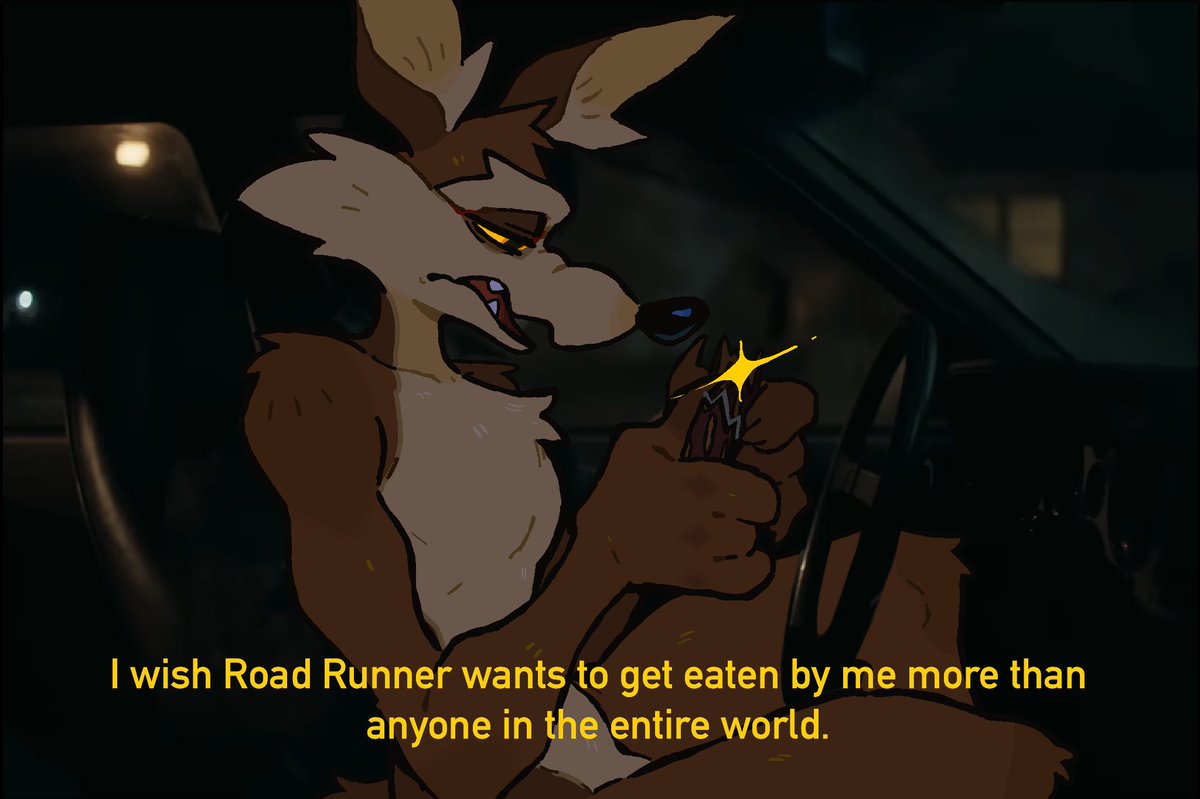 mawarisaka3's tweet photo. Just for fun, I was imagining what a crossover between these two movies would look like.
Coyote vs Acme + Obsession = https://t.co/tp8VUM7xuW