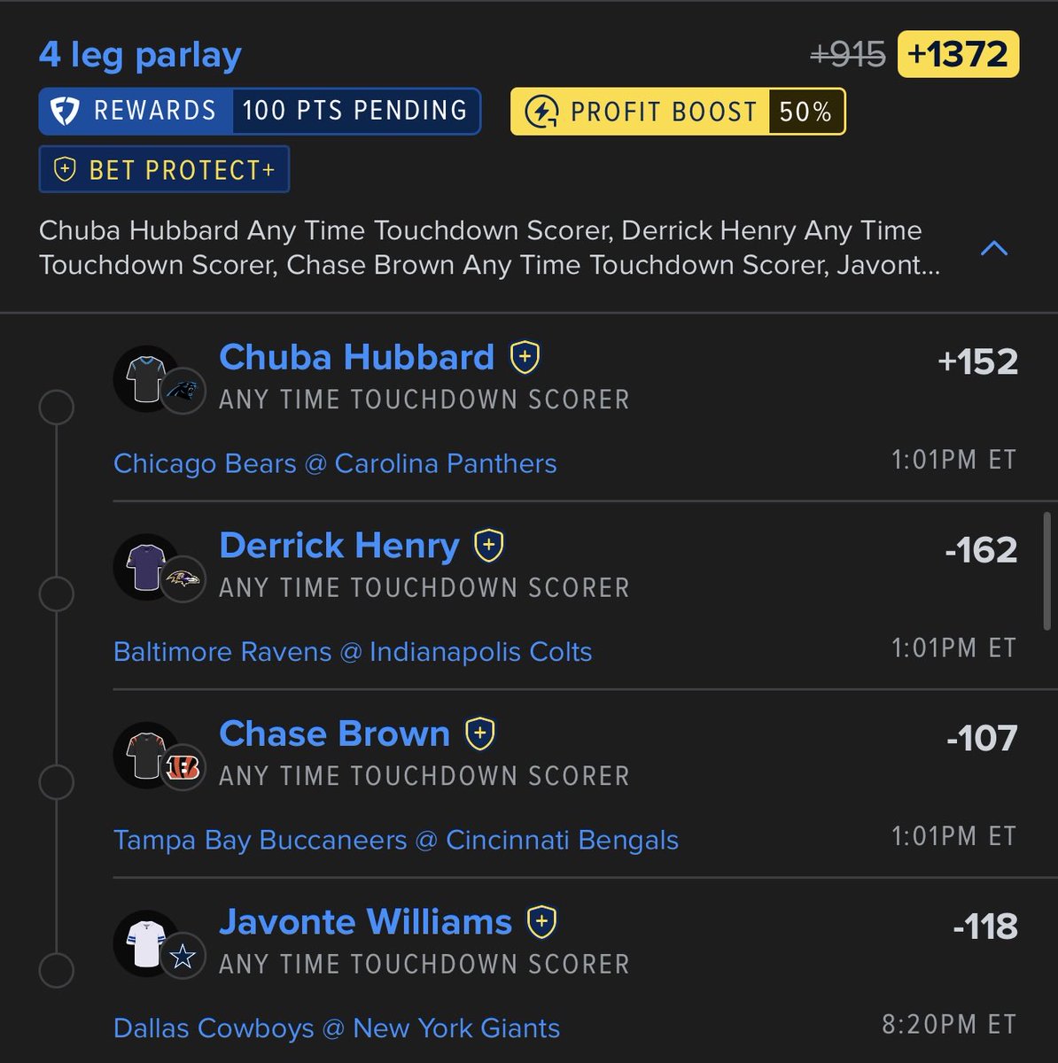 HunchOfBets's tweet photo. My anytime tud parlays https://t.co/WQ1wGVmkD8