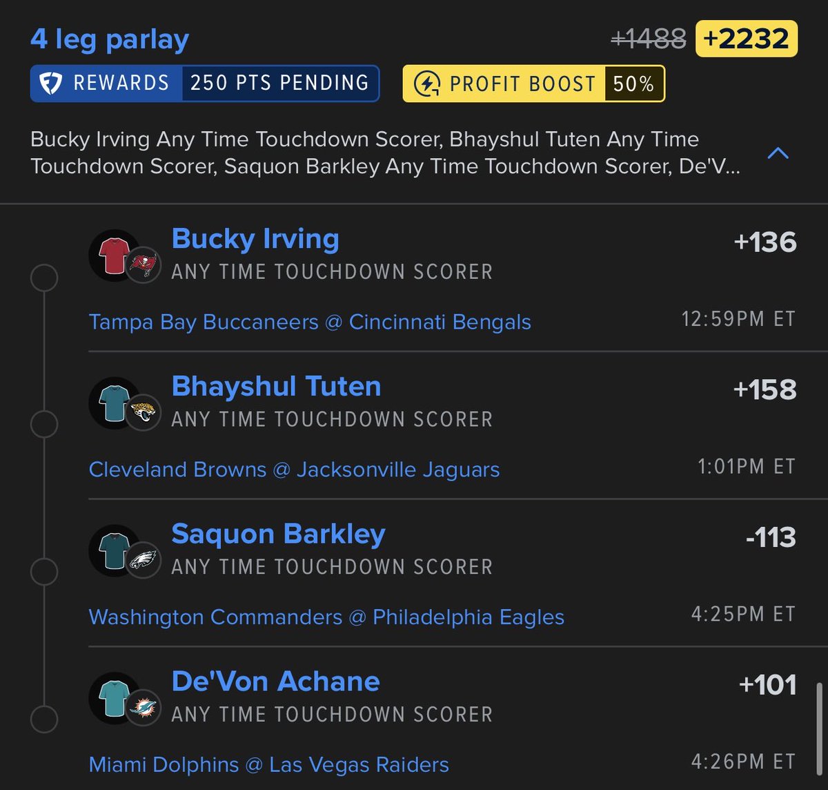 HunchOfBets's tweet photo. My anytime tud parlays https://t.co/WQ1wGVmkD8