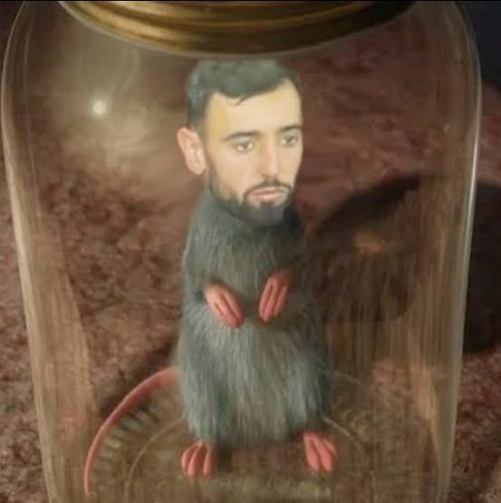 Citizzy's tweet photo. Bruno Fernandes the rat of premier league https://t.co/9EVnTJPXG6