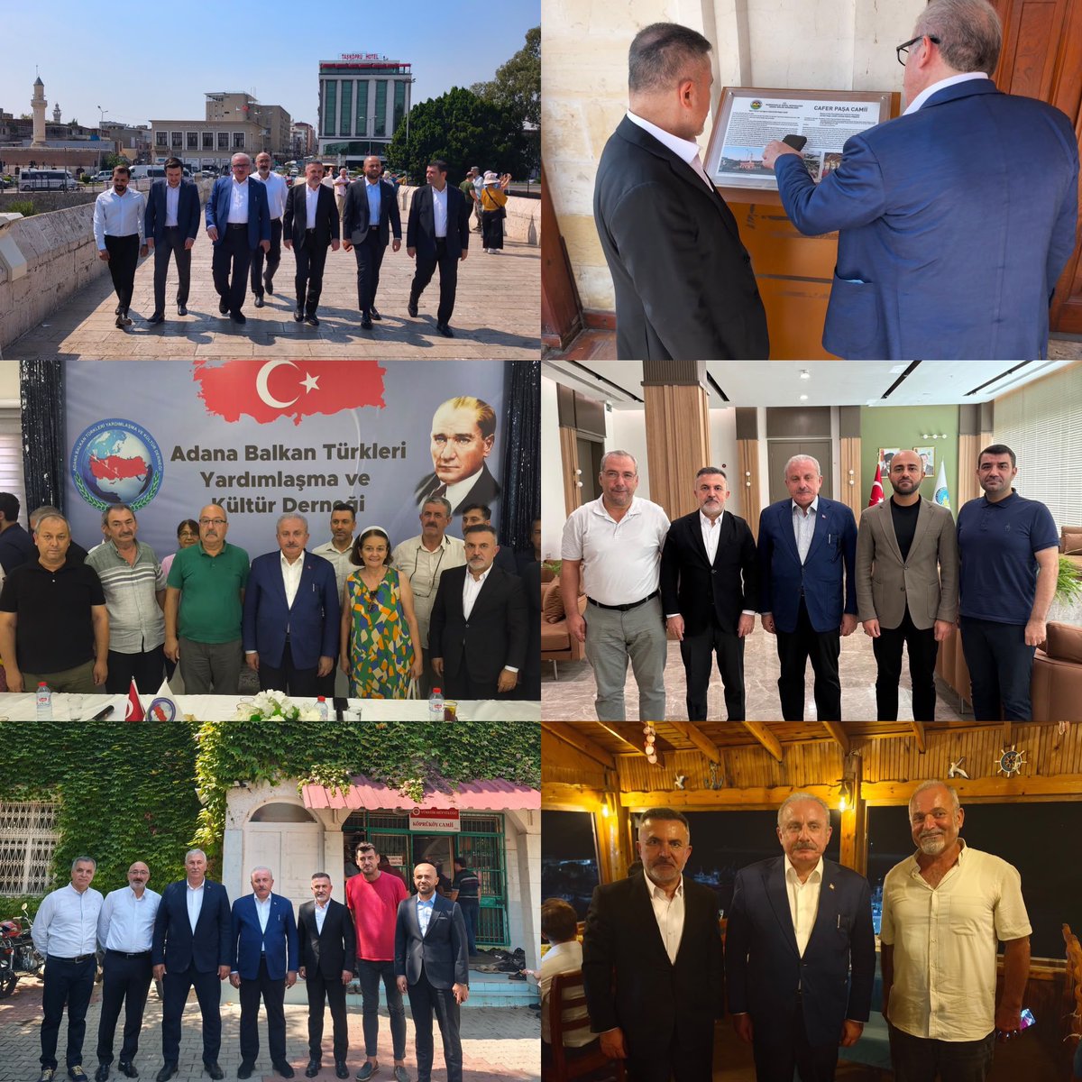 Tamer_Dagli's tweet photo. Türkiye Büyük Millet Meclisi’nin 29. Başkanı, değerli büyüğüm Prof. Dr. Mustafa Şentop’u Adana’mızda ağırlamaktan büyük memnuniyet duyduk. Ziyaretleri için gönülden teşekkür ediyorum. https://t.co/DcKSSkkaoC